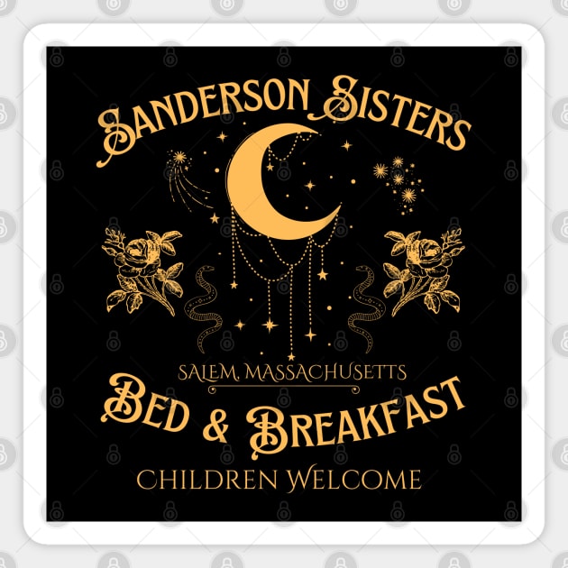 The Sanderson Sisters Bed and Breakfast Magnet by MalibuSun